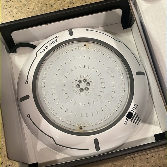 Brand New LED Underwater Pool Light w/ App Control 20W RGB Colorful Night Swim - Picture 6 of 16